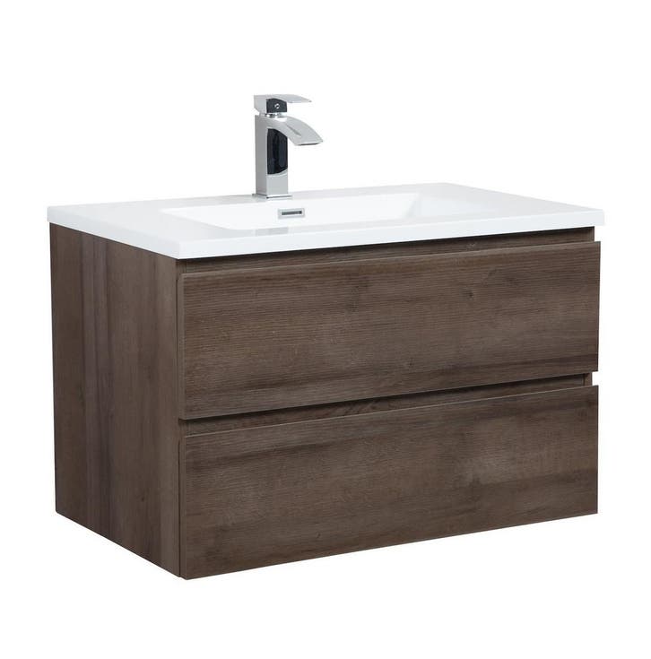 Badkamermeubel Set Angela 80cm Bruin Eiken Badmeubel, Maison & Meubles, Salle de bain | Meubles de Salle de bain, Envoi