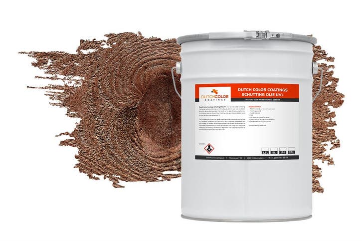 DCC Schuttingolie UV+ Donker Eiken 20L, Doe-het-zelf en Bouw, Verf, Beits en Lak, Nieuw, Verzenden