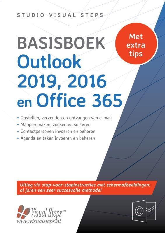 Basisboek Outlook 2019, 2016 en Office 365 9789059056558, Boeken, Informatica en Computer, Gelezen, Verzenden