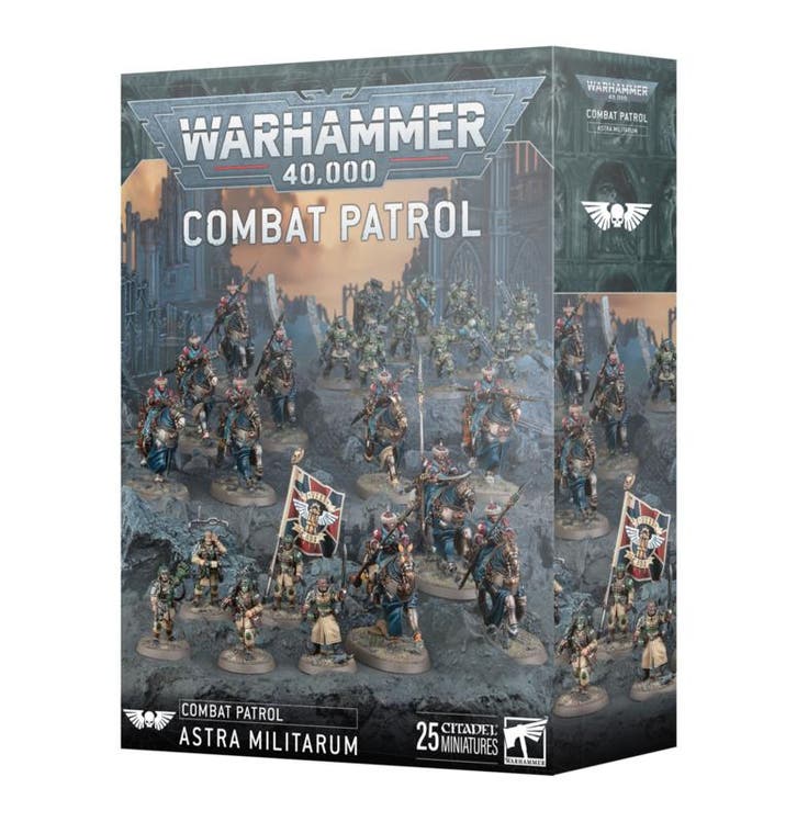 Astra Militarum Combat Patrol 2025 editie (Warhammer nieuw), Hobby & Loisirs créatifs, Wargaming, Enlèvement ou Envoi