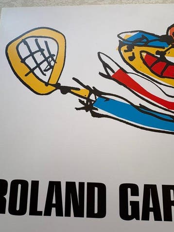 Antonio Saura - Galerie Lelong - Roland Garros 97 - Années, Antiek en Kunst, Kunst | Tekeningen en Fotografie