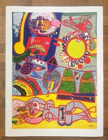 Corneille (1922-2010) - Féérie Brésilienne, Antiek en Kunst