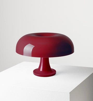 Artemide - Giancarlo Mattioli - Tafellamp - Nessino ruby -, Antiek en Kunst