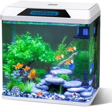Aquarium Kit - 38.5x24x39 cm - 30L - Wit - Nobleza, Dieren en Toebehoren, Vissen | Aquaria en Toebehoren, Verzenden, Nieuw
