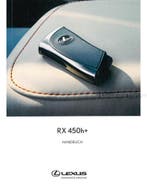 2021 LEXUS RX 450H+ INSTRUCTIEBOEKJE DUITS