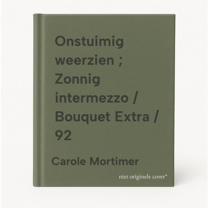 Onstuimig weerzien ; Zonnig intermezzo / Bouquet Extra / 92, Boeken, Overige Boeken, Gelezen, Verzenden