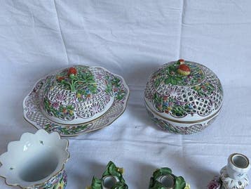Herend - Service de table pour le dîner (6) - Porcelaine -, Antiquités & Art