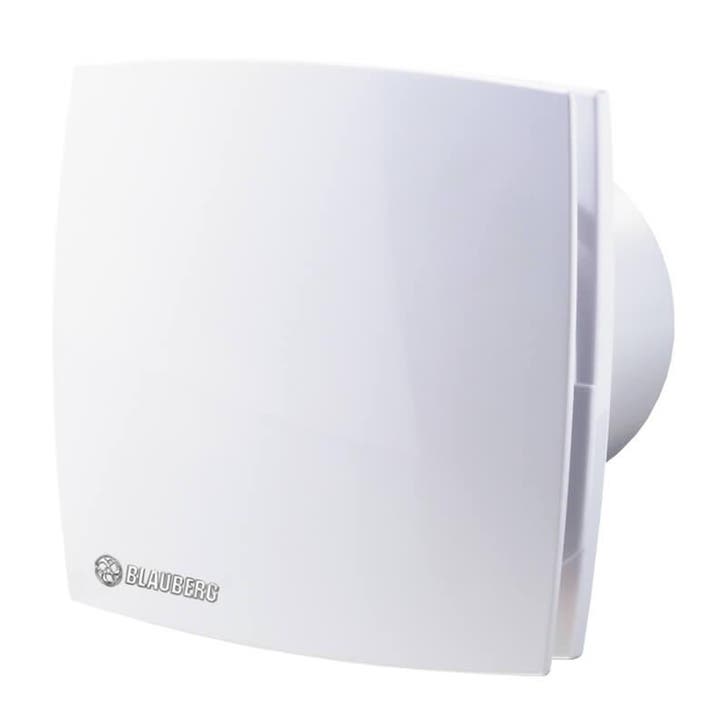 Blauberg Quatro C badkamerventilator - Ø100mm - MET TIMER, Doe-het-zelf en Bouw, Ventilatie en Afzuiging, Nieuw, Verzenden