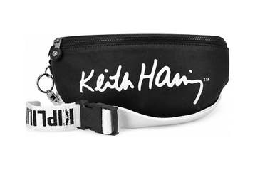 Kipling Heuptas Zwart, Handtassen en Accessoires, Verzenden, Zo goed als nieuw, Zwart