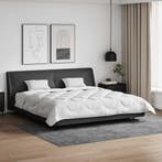 vidaXL Deken Set met kussen 3 pcs Wit Microfiber en Donsveer, Huis en Inrichting, Verzenden, Nieuw