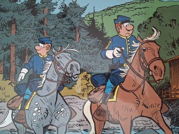 Les Tuniques Bleues - 1 Sérigraphie - Édition limitée - 2004
