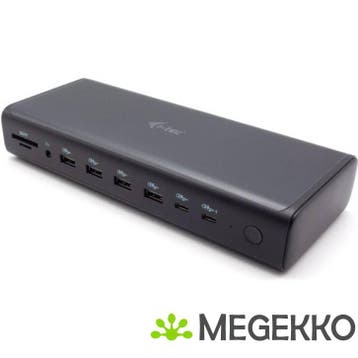 I-tec Universal 6x 4K/60Hz Display Docking Station + Power, Verzenden, Nieuw