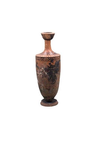 Oud-Grieks Terracotta TL-geteste Attische zwartfigurige