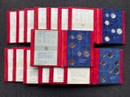 Nederland. Proof sets 1982/2001 compleet (20 stuks) (Zonder, Postzegels en Munten, Munten | Nederland