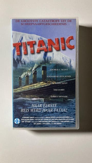 TITANIC (1996) (VHS), Cd's en Dvd's, Gebruikt