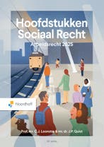 Hoofdstukken Sociaal Recht / 2025 9789001047429, Boeken, Verzenden, Gelezen, Prof. Mr. C.J. Loonstra