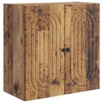 vidaXL Wandkast Oud hout 59 x 31 x 60 cm Bewerkt hout, Verzenden