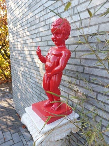 Statue, statue of European capital Brussels (manneken pis) -, Antiquités & Art