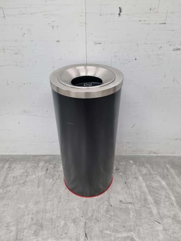 Poubelle Combisteel en acier inoxydable Extincteur de flamme, Verzenden
