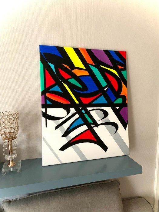 Belzac (1984) - Good vibes, Antiquités & Art, Art | Peinture | Moderne