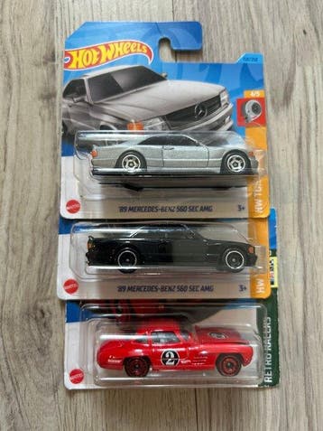 Hot Wheels 1:64 - Voiture miniature (10) - Diverse Hot
