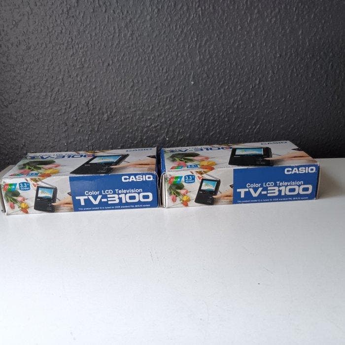 Televisie (2) - Casio 3100, Games en Spelcomputers, Spelcomputers | Overige Accessoires