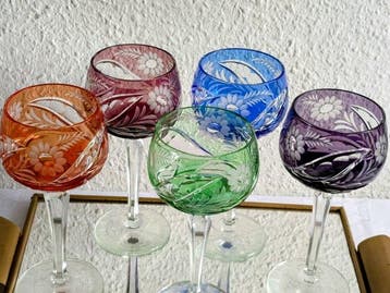 Nachtmann - Weingläser, Weinkelche, Römer, Überfangglas -