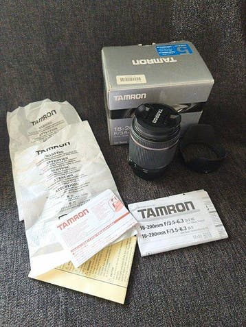 Tamron 18-200 mm f/3.5-6.3 Di II VC Objectif d’appareil
