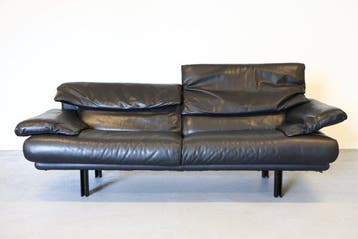 B&B Italia - Paolo Piva - Sofa - Alanda - Metaal, Leder