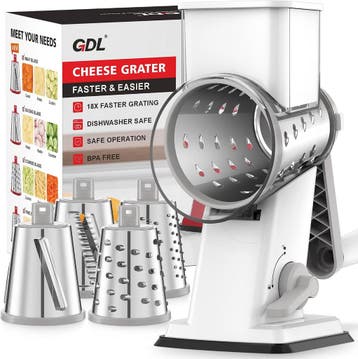 Mandoline Groentesnijder 4-in-1 | -34% Retour Deal | Sla..., Huis en Inrichting, Verzenden, Zo goed als nieuw