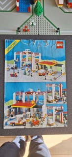 Lego Set - 6394 - Ville - Tankstation 6394, Nieuw