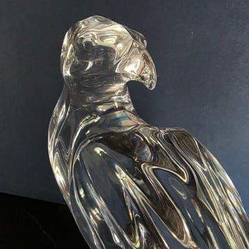 Saint Louis - sculptuur, Aigle - 14 cm - Kristal