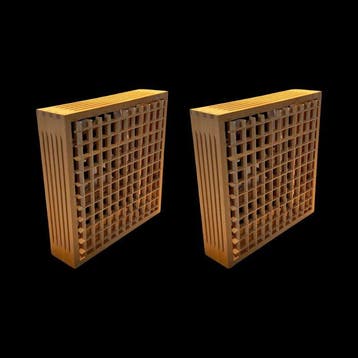 Nordlux - Plafondlamp (2) - Model 3333 - Oregon Pine Wood