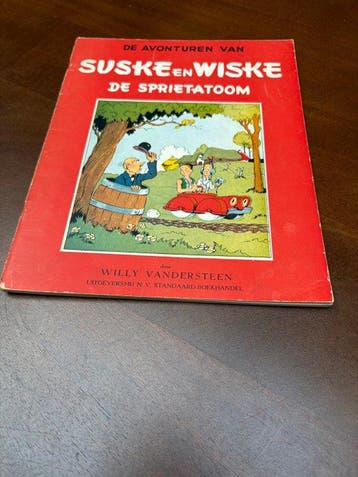 Suske en Wiske RV-3 - De sprietatoom - 1 Album - Eerste druk, Boeken, Stripverhalen, Nieuw