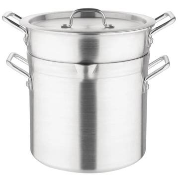 Bain-Mariepan | Aluminium | 10L | Div. Warmtebronnen |, Verzenden, Nieuw in verpakking