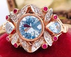 Sans prix de réserve - Bague - 9 carats Or rose, Argent, Bijoux, Sacs & Beauté