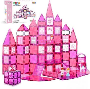 Magnetic Tiles - Speelgoed - Magnetische Tegels - Prinsessen, Kinderen en Baby's, Verzenden, Nieuw