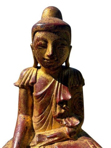 Ornement décoratif - Myanmar/Birmanie - Mandaly statue de