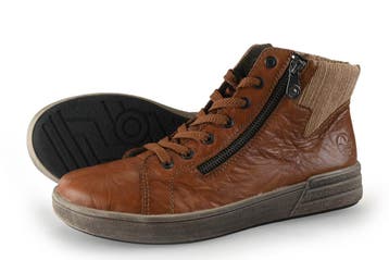 Rieker Snowboots in maat 41 Cognac, Kleding | Dames, Schoenen, Overige kleuren, Verzenden, Snowboots, Zo goed als nieuw