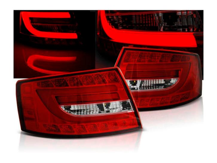 LED achterlichten Red White geschikt voor Audi A6 C6 Sedan, Autos : Pièces & Accessoires, Éclairage, Envoi