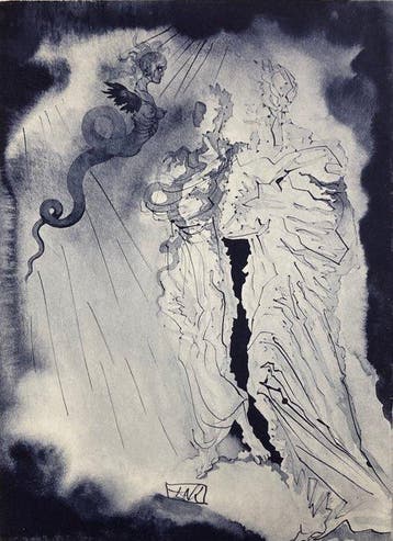 Salvador Dali (1904-1989) - Fraud - La Divine Comedie