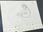 Walt Disney - Originele animatietekening van Amos (40 x 32