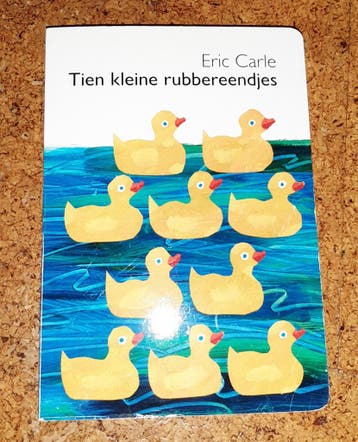 Tien kleine rubbereendjes 9789462291775 Eric Carle, Boeken, Verzenden, Gelezen, Eric Carle