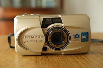 Olympus Mju-III 135 Quartzdate | Analoge compactcamera, Nieuw