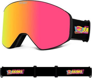 2dekans | Skiwi Flashback Skibril - Skibril heren/dames -, Sport en Fitness, Skiën en Langlaufen, Ophalen of Verzenden, Nieuw