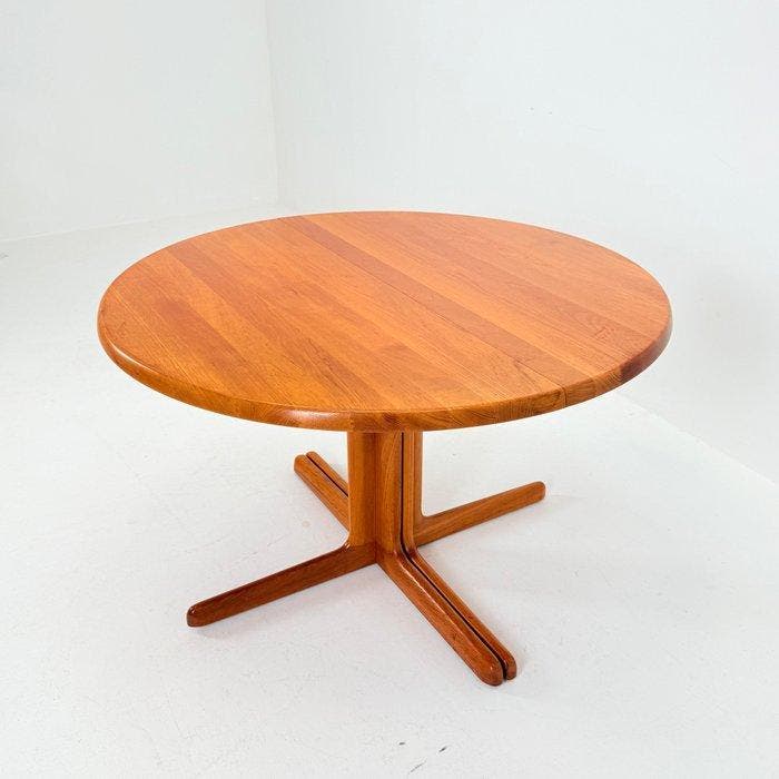 Uitschuifbare tafel - Hout - Vintage Deense uitklapbare, Antiquités & Art, Art | Objets design