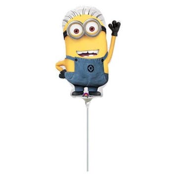 Minions Helium Ballon Leeg 35,5cm, Verzenden, Nieuw