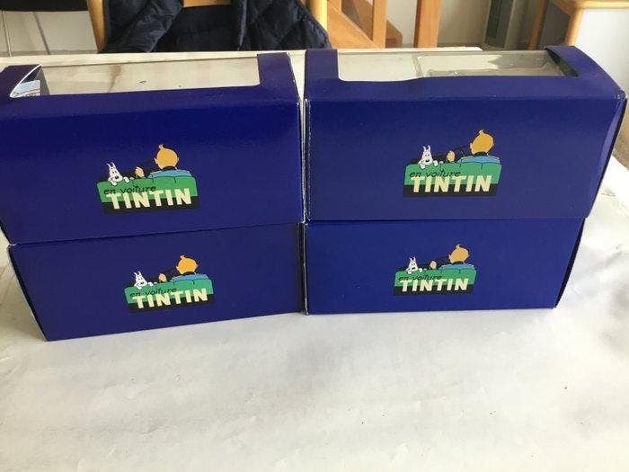 Atlas 1:43 - Modelauto (4) - En voiture Tintin -, Livres, BD | Comics