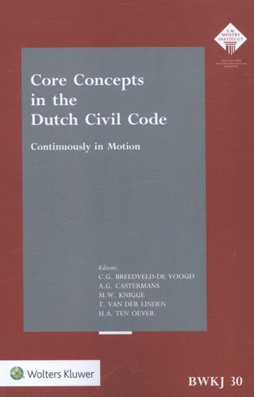 Core Concepts In The Dutch Civil Code | M.T. Beumers | Nieuw, Livres, Verzenden, M.T. Beumers