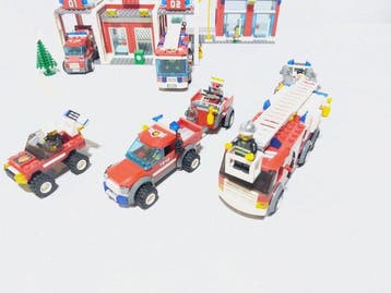 Lego Set - City - 66358 Brandweer Superpack: 7208, 7239,, Nieuw